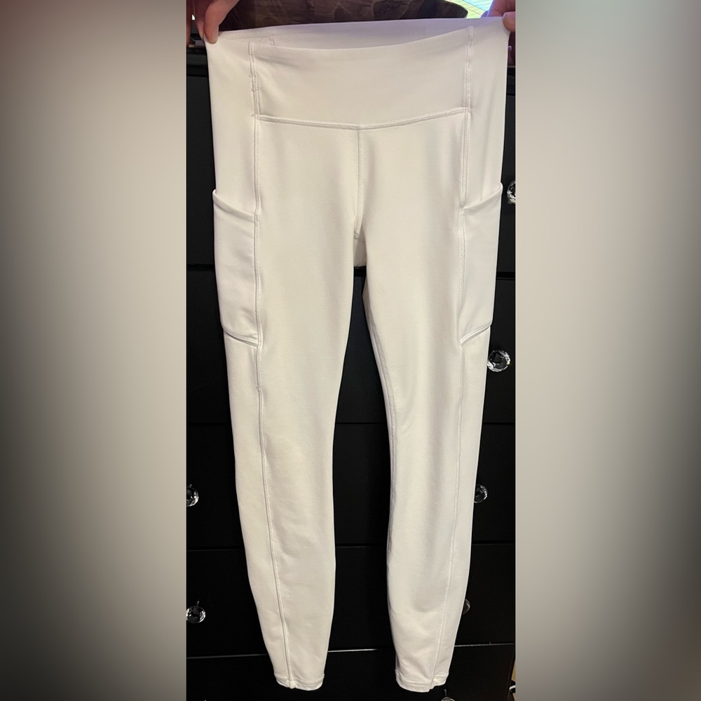 White Lululemon Leggings